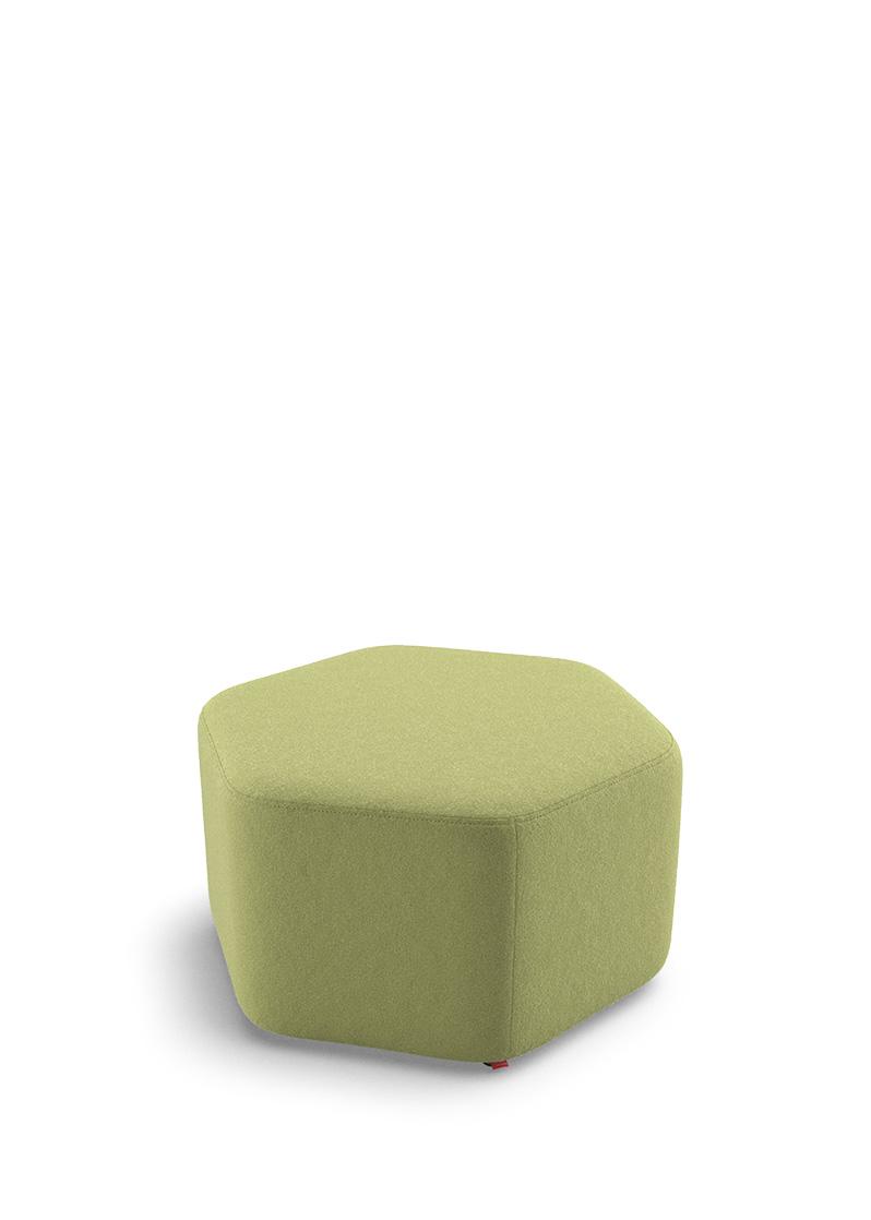 Puff Hexagonal Regular Médio