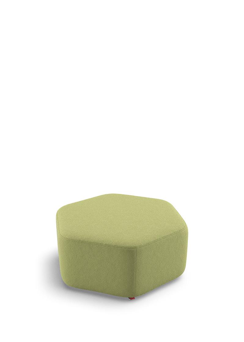 Puff Hexagonal Regular Baixo